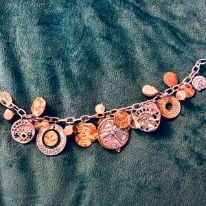 Silpada Sterling Silver Dragonfly Charm Bracelet